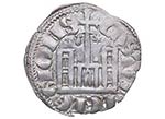 1284-1295. Sancho IV. Coruña. Cornado. ... 