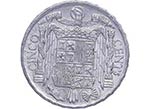 1941. Franco. PLVS. 5 céntimos. Cy 1. Al. ... 