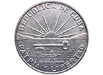 1953. Cuba. 1 Peso. Ag. 26,81 g. EBC. ... 