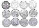 1843-1891. Gran Bretaña. Lote de 12 monedas ... 