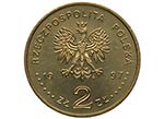 1997. Polonia. 2 Zloty. Ln. 8,08 g. SC . ... 