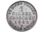 1861. Prusia. A (Berlín). Groschen. 2,13 g. ... 