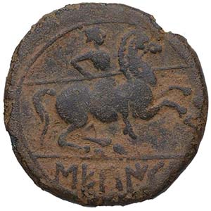 170-154 aC. Secaisa. As. Ae. 6,45 g. ... 