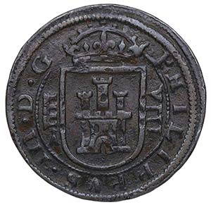 1617. Felipe III (1598-1621). Segovia, ... 