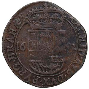1652. Felipe IV (1621-1665). Tournai. 1 ... 
