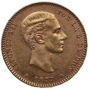 1877*77. Alfonso XII ... 