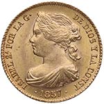1857. Isabel II ... 