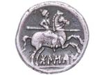 180-20 aC. Bolscan. Denario. FAB 1911. Ag. ... 