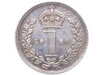 1889 dC. Great Britain. Victoria. 1 Pence. ... 