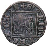 1369-1379. Enrique II . Toledo. Dinero ... 
