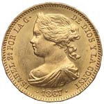 1867. Isabel II ... 