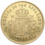 1863. Isabel II (1833-1868). Manila. 4 ... 
