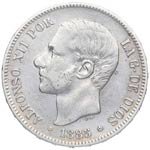 1885*85. Alfonso XII ... 