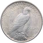 1923. Estados Unidos. 1 Dólar. Ae. 26,74 g. ... 