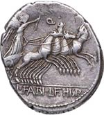 82-81 aC. Familia Annia. Hispania. Denario. ... 