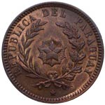 1870. Paraguay. 2 ... 