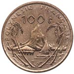 1992. Polinesia Francesa. 100 Francs. KM 14. ... 