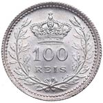 1909. Portugal. 100 Reis. KM 548. Ag. 2,50 ... 