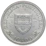 1960. Portugal. 10 escudos. KM 588. Ag. ... 