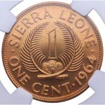 1964. Sierra Leona. Sierra Leona. 1 C. Ae. ... 