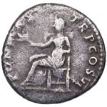 69-79 dC. Vespasiano . Denario. Ag. 3,03 g. ... 