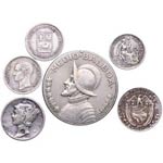 1993. Venezuela. Lote de 6 monedas de plata: ... 