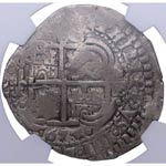 1654. Felipe IV (1621-1665). Potosí. 8 ... 