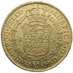 1786. Carlos III (1759-1788). 8 escudos. Au. ... 