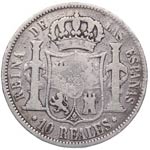 1862. Isabel II (1833-1868). Madrid. 10 ... 