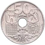 1949*53. Franco (1939-1975). 50 Céntimos. ... 