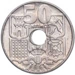 1949*54. Franco (1939-1975). 50 Céntimos. ... 