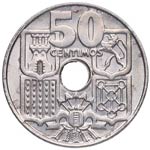 1963*63. Franco (1939-1975). 50 Céntimos. ... 