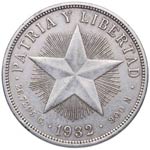 1932. Cuba. 1 peso. KM ... 