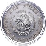 1956. México. Independencia. 10 pesos ... 