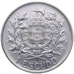 1910. Portugal. 1 escudo. Ag. SC-. Est.30. 