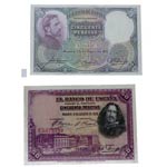 1928 y 1931. Billetes ... 