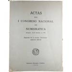 1972. I Congreso Nacional de Numismática. ... 
