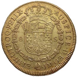 1773. Carlos III (1759-1788). Lima. 8 ... 