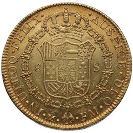 1789. Carlos IV (1788-1808). México. 8 ... 