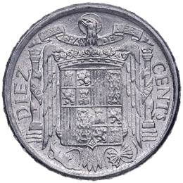 1941. Franco (1939-1975). 10 céntimos. ... 