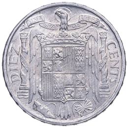 1953. Franco (1939-1975). 10 céntimos. ... 