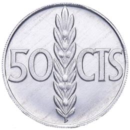1966*72. Franco (1939-1975). 50 Céntimos. ... 