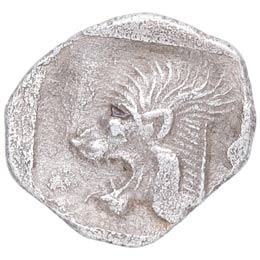 450-400 aC. MYSIA (Kyzikos). Óbolo. SNG BN ... 
