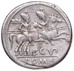 147 aC. Familia Cupiennia. Roma. Denario. ... 