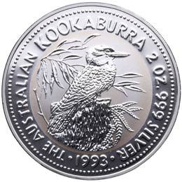 1993. Australia. 2 Dólares. Ag. 62,21 g. ... 