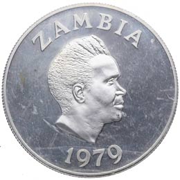 1979. Zambia. 5 Kwacha. ... 