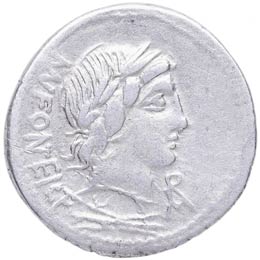 85 aC. Roma. Denario. ... 