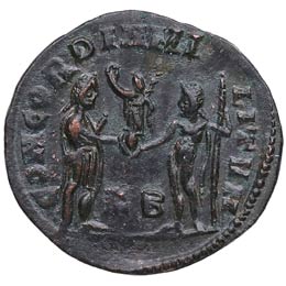 293-305 dC. Constancio I como César. ... 