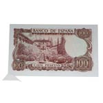 1970. Franco (1939-1975). 100 pesetas. Error ... 