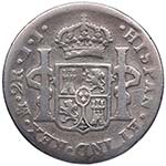 1818. Fernando VII (1808-1833). México. 2 ... 